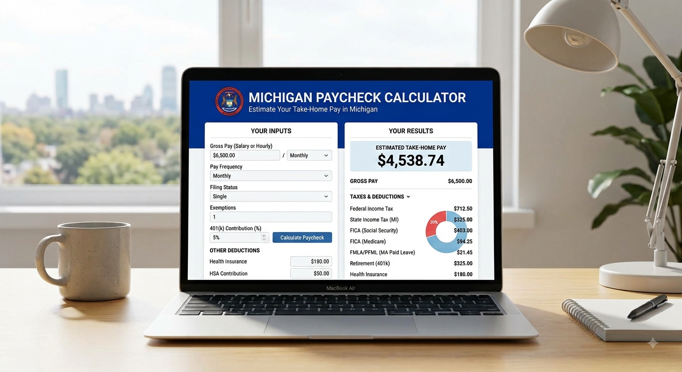 Michigan Paycheck Calculator