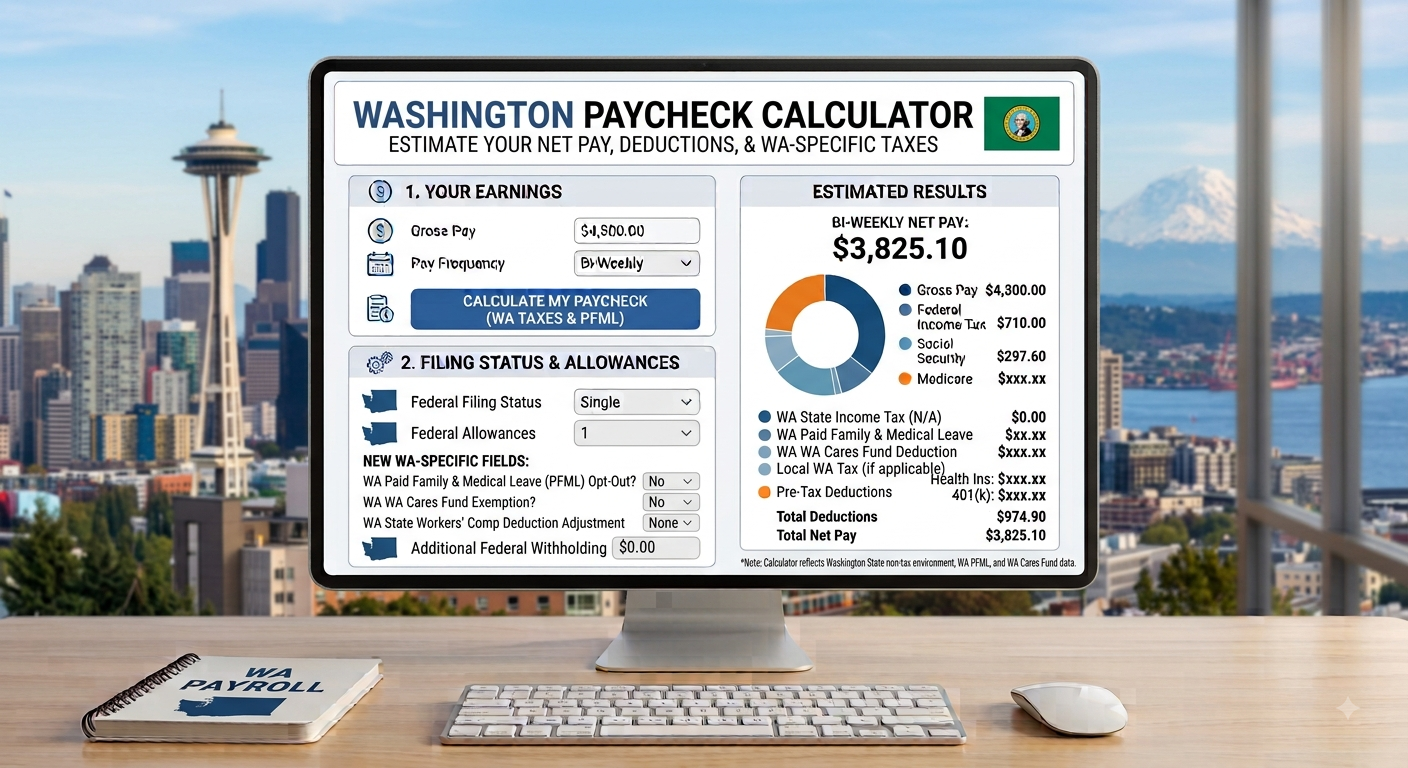 Washington Paycheck Calculator