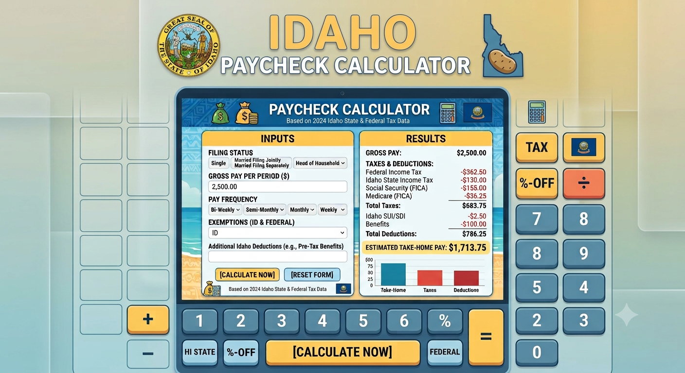 Idaho Paycheck Calculator