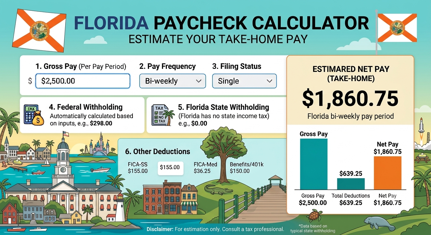 Florida Paycheck Calculator